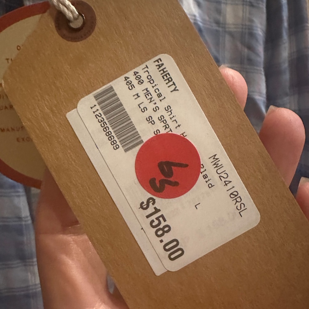 Faherty button down New with tags NWT - image 2